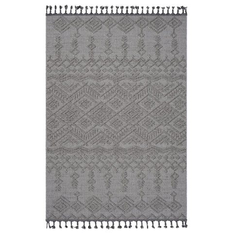Guros - 8' X 10' Traditional Indoor / Outdoor Area Rug - White