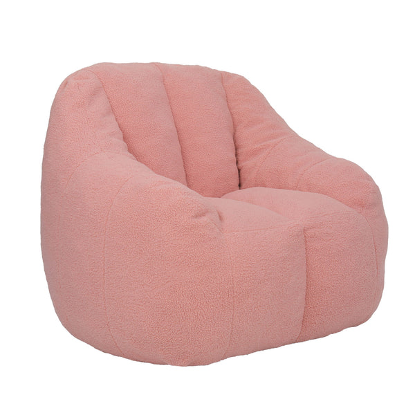 Comfy Bean Bag Chair With Memory Foam Filler, Tufted Soft