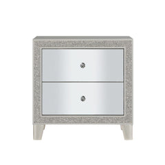 Sliverfluff - Nightstand - Mirrored & Champagne