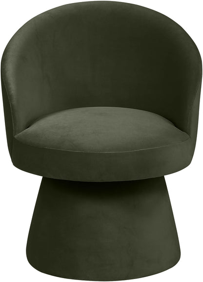 Selene - Upholstered Swivel Dining Chair