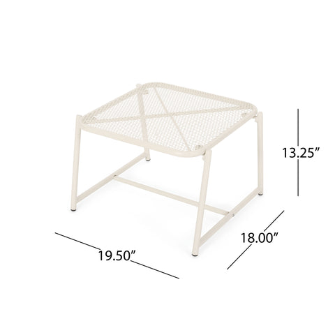 Kincaid - Modern Mesh Top Side Table