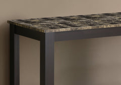 Console Accent Table Narrow For Living Room - Espresso