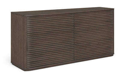 Morino - Oak Veneer And Solid Wood Dresser - Brown