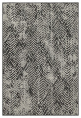 Sunshine - 5'3" X 7'3" Indoor & Outdoor Area Rug - Anthracite
