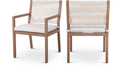 Maui - Water Resistant Outdoor Patio Dining Arm Chair (Set of 2)