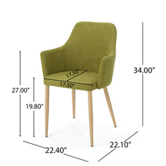 Elegant Dining Chair With Contoured Support