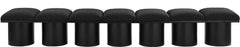 Pavilion - 7 Piece Modular Bench With Black Base