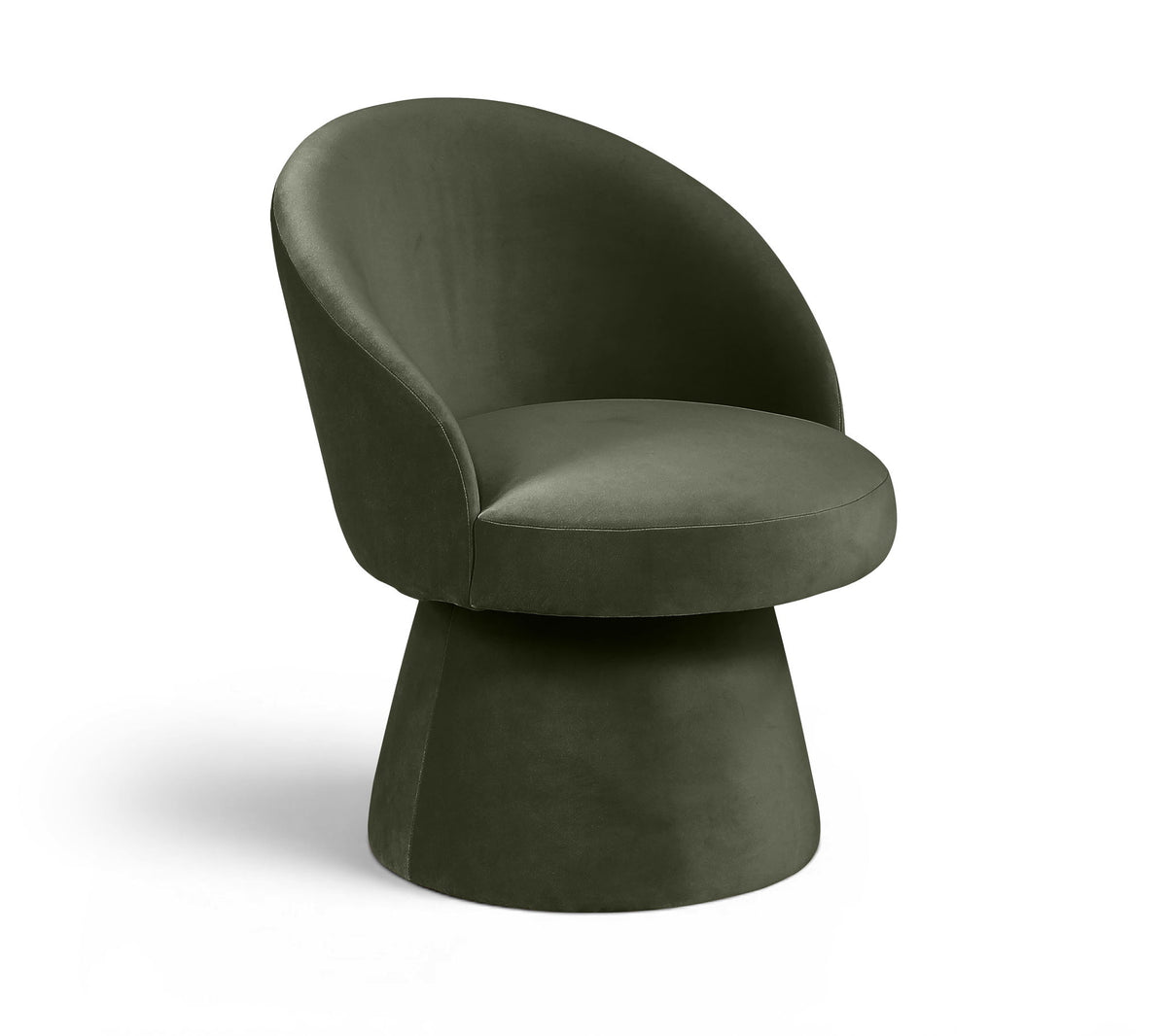 Selene - Upholstered Swivel Dining Chair