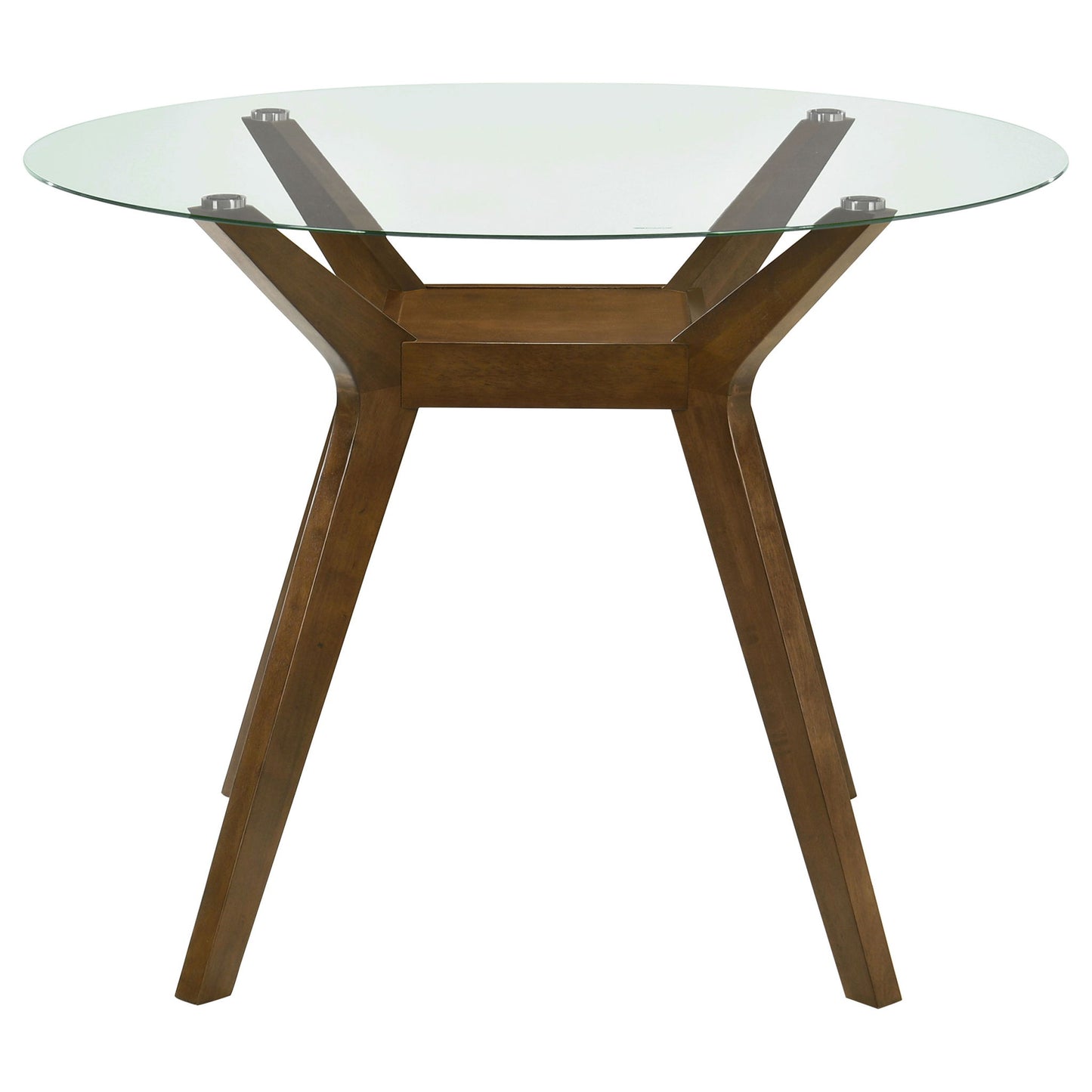 Flynn - Round Counter Height Dining Table - Brown