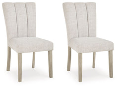 Larawyn - Dining Upholstered Side Chair (Set of 2) - Bisque