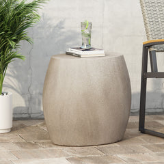 Outdoor Oval Shaped Side Table