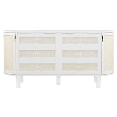 Murphy Bed With Hidden Storage & Modern Woven Design