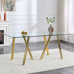 Dining Table With Transparent Surface