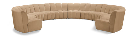 Infinity - 10 Piece Modular Sectional - Camel