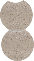 Dimple - End Table - Terazzo Finish