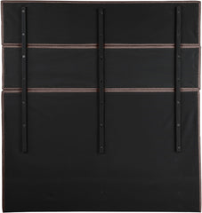 Adam - Linen Fabric Bed With 89" Headboard