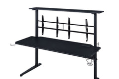 Canzi - Gaming Desk With USB - Black