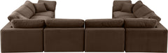 Comfy - 8 Piece Velvet Modular Sectional