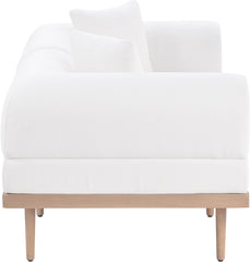 Laguna - 2 Piece Resilient Water Resistant Fabric 71" Upholstered Outdoor Patio Modular Loveseat