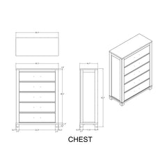 Augusta - Chest - Beige Brown