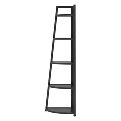 Tall 5 Tier Corner Bookshelf For Living Room