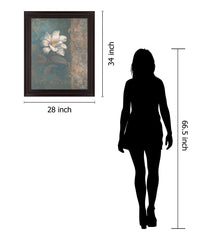 Opaline Majesty - 28" x 34" Framed Wall Art