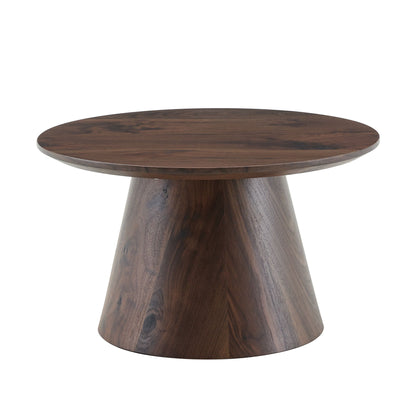 Circular Coffee Table With Adjustable Feet