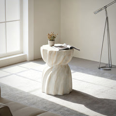 Outdoor End Table - Marble