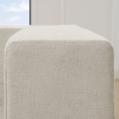 Modern Minimalist Cloud Sectional Couch With Comfy Chaise, U Shaped Modular Sofa