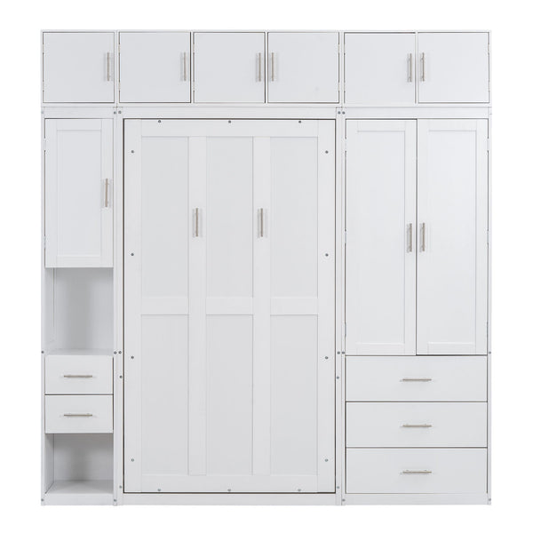 Murphy Bed With Lockers And Wardrobes