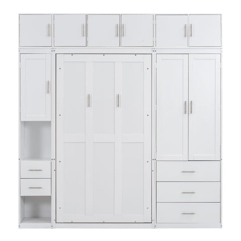 Murphy Bed With Lockers And Wardrobes