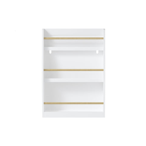 3 Tier Book Shelf, Compact Storage For Bedrooms