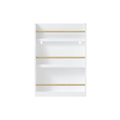 3 Tier Book Shelf, Compact Storage For Bedrooms