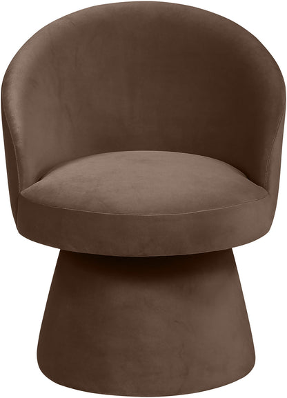 Selene - Upholstered Swivel Dining Chair