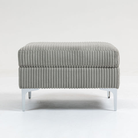 Modular Sectional Sofa Square Storage Ottoman