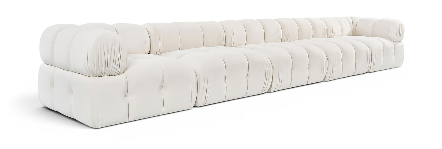 Orin - Fabric Velvet 5 Piece Modular Sofa