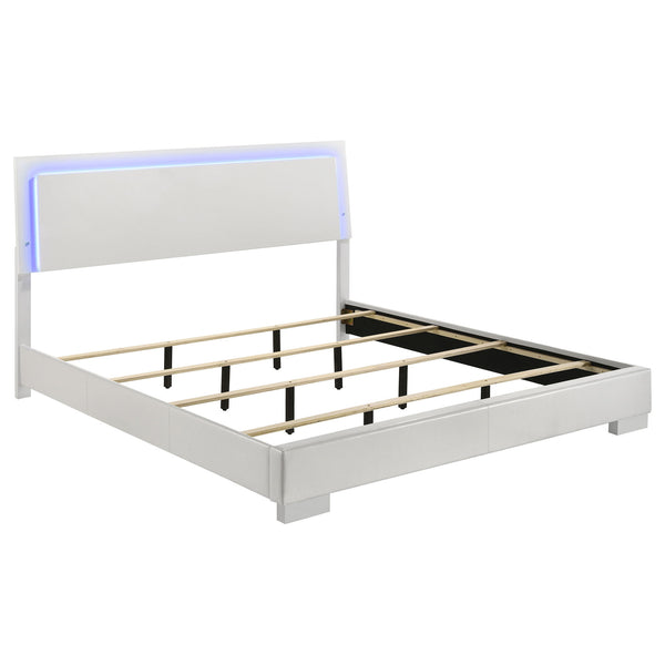 Dulcey - Bedroom Set With LED Lighting