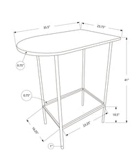 Home Bar Table With Bar Height Small Rectangular For Kitchen