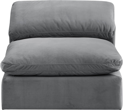 Comfy - Velvet Armless Chair