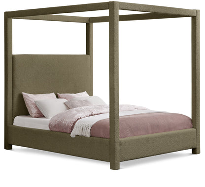 Eden - Boucle Fabric Upholstered Bed