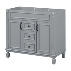 Bathroom Vanity Cabinet With 2 Soft Closing Doors And 2 Drawers