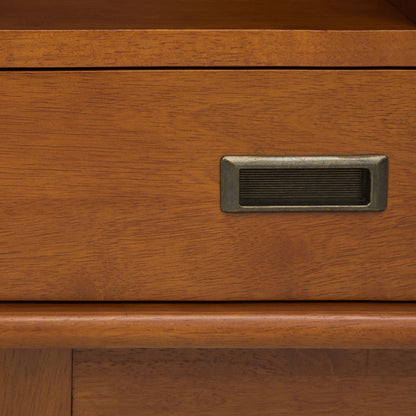 Draper - Mid Century Wide Bookcase And Storage Unit