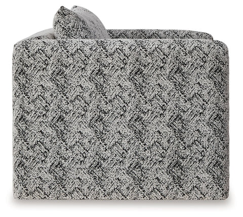 Kenbell - Accent Chair - Black / White