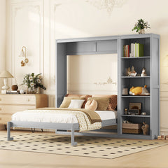 Multifunction Murphy Wall Bed With Shelves