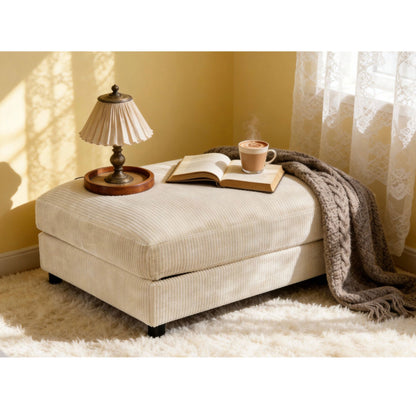 Upholstered Rectangle Ottoman