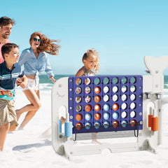 4 To Score Giant Game Set With Mesh Bag & Jumbo Connect 4