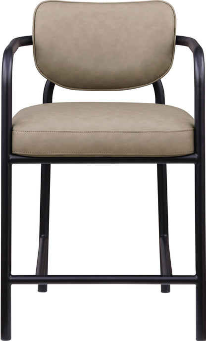 Serava - Vegan Leather Upholstered Bar Stool