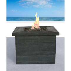 Fiber Reinforced Propane / Natural Gas, Fire Pit Table - Charcoal
