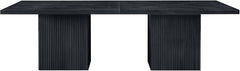 Belinda - Wood Modular Dining Table - Black