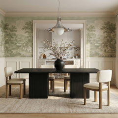 Paloma - Vegan Leather Upholstered Dining Chair (Set of 2) - Brown Frame